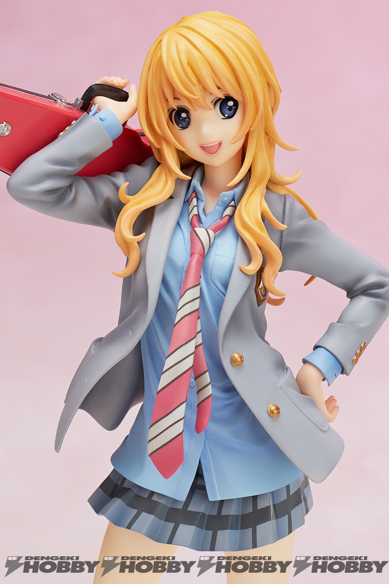 四月は君の嘘』宮園かをりの1/8スケールフィギュアの彩色見本がついに