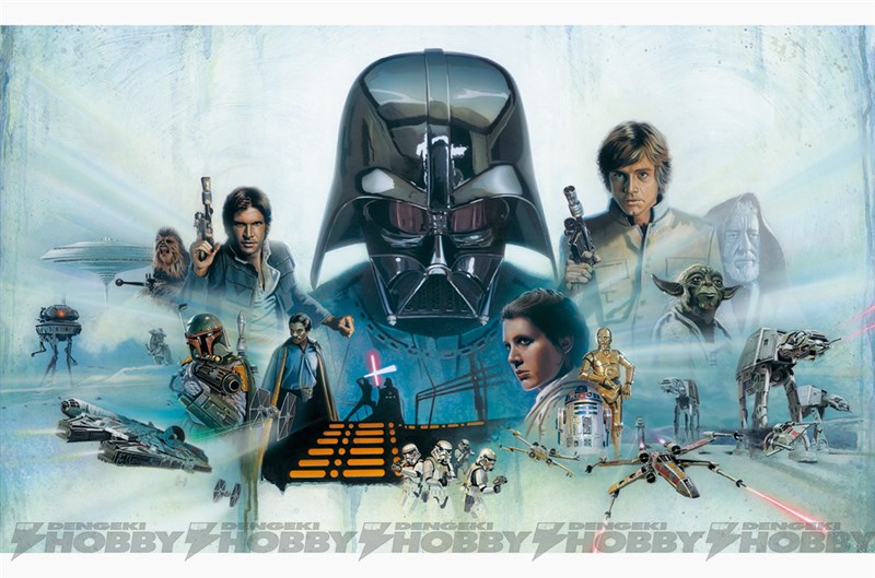 スター・ウォーズ歴代ポスターを一同に集めた『スター・ウォーズ