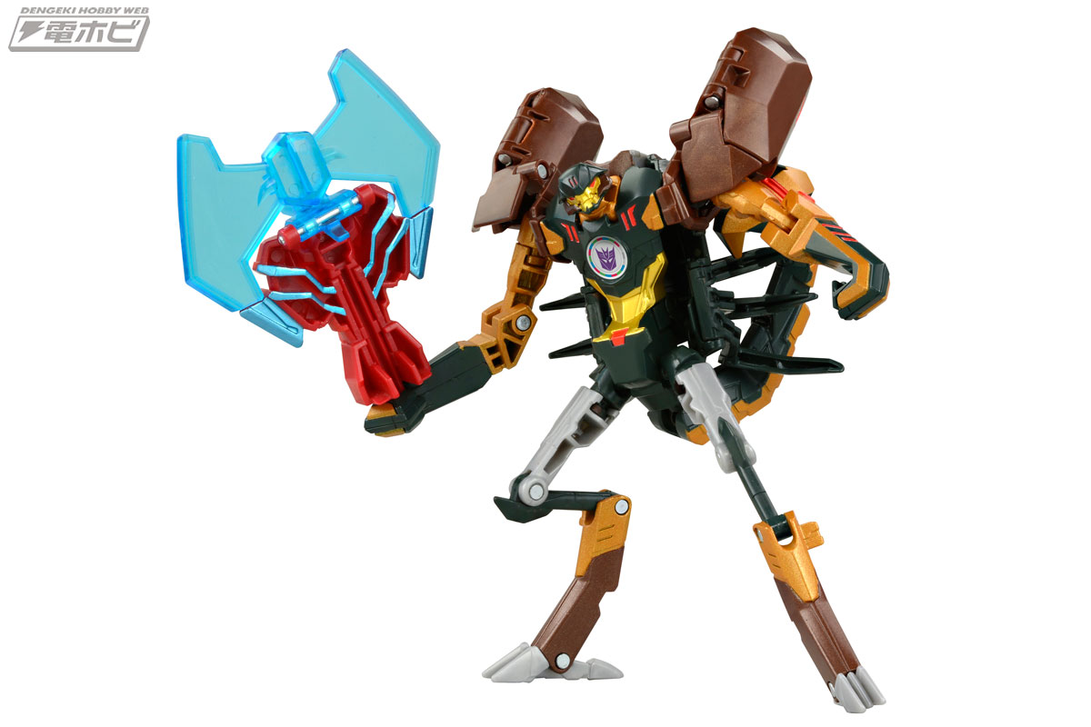 サソリ型トランスフォーマー、スコルポノックの変形フィギュアが登場
