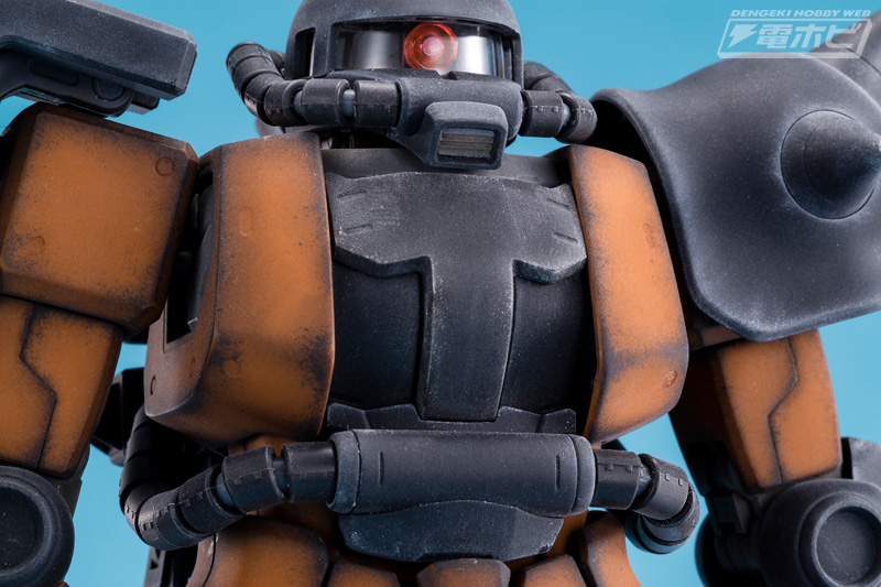 素組みでガンプラ！MG 1/100 MS-06R-2 ギャビー・ハザード専用ザクⅡ