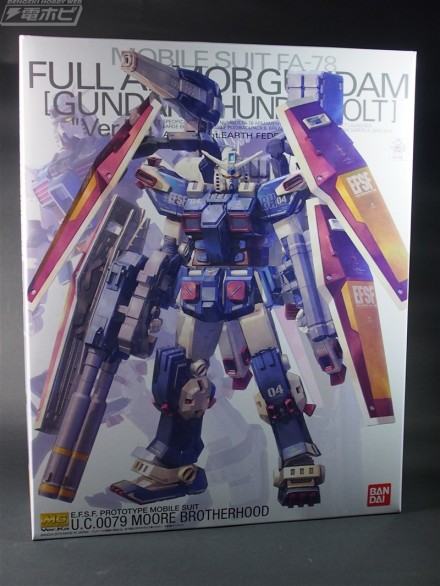 ガンプラ新作レビュー】MG フルアーマーガンダム[GUNDAM THUNDERBOLT