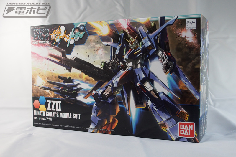 ガンプラ新作レビュー】HGBF 1/144 ZZⅡを作ってみた!!! | 電撃ホビー