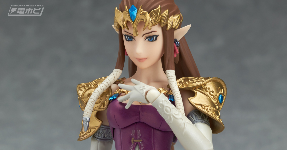ゼルダの伝説 トワイライトプリンセス』ゼルダ姫が凛々しいお姿でfigma
