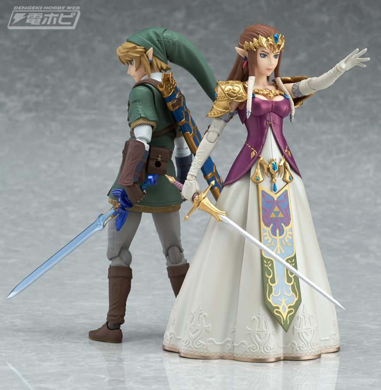 ゼルダの伝説 トワイライトプリンセス』ゼルダ姫が凛々しいお姿でfigma