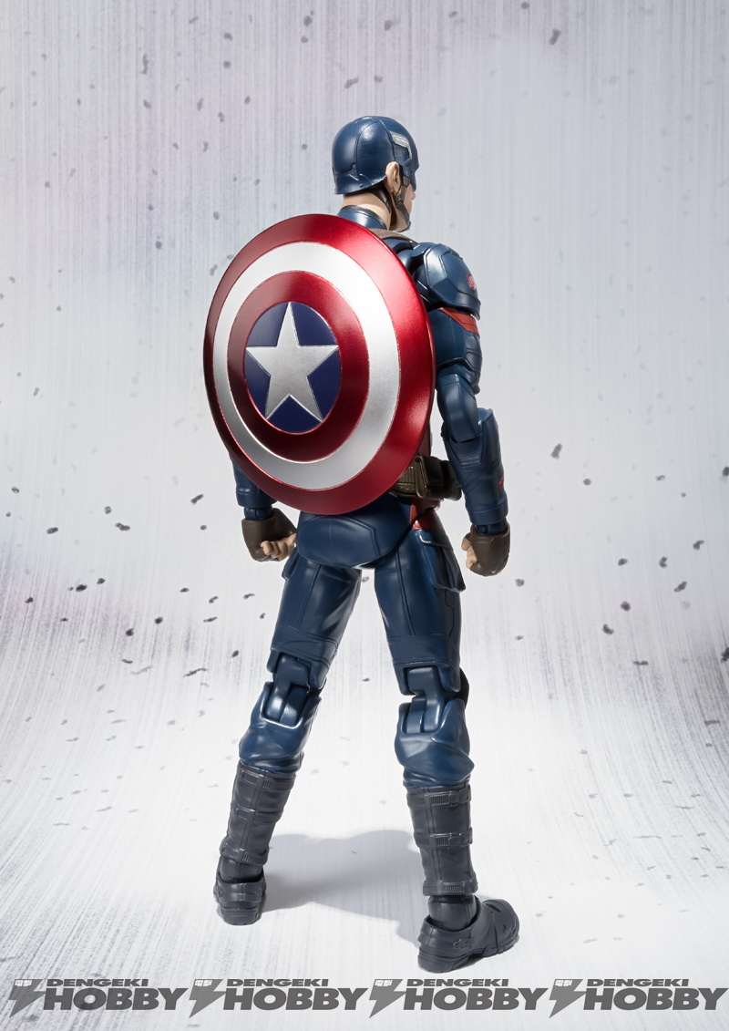 キャプテン・アメリカ」が『シビルウォー』版でS.H.Figuartsシリーズに