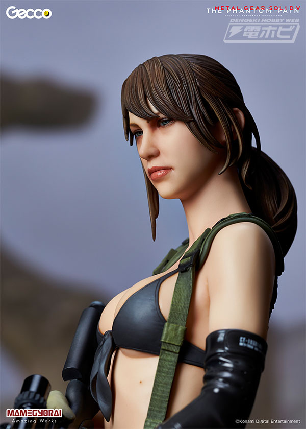 メタルギア』より、美しきスナイバー「クワイエット」登場！Gecco×豆