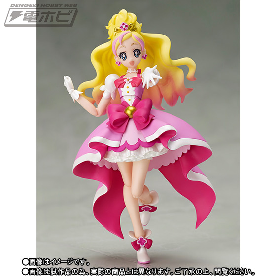Go!プリンセスプリキュア』キュアフローラが第1弾としてS.H.Figuarts