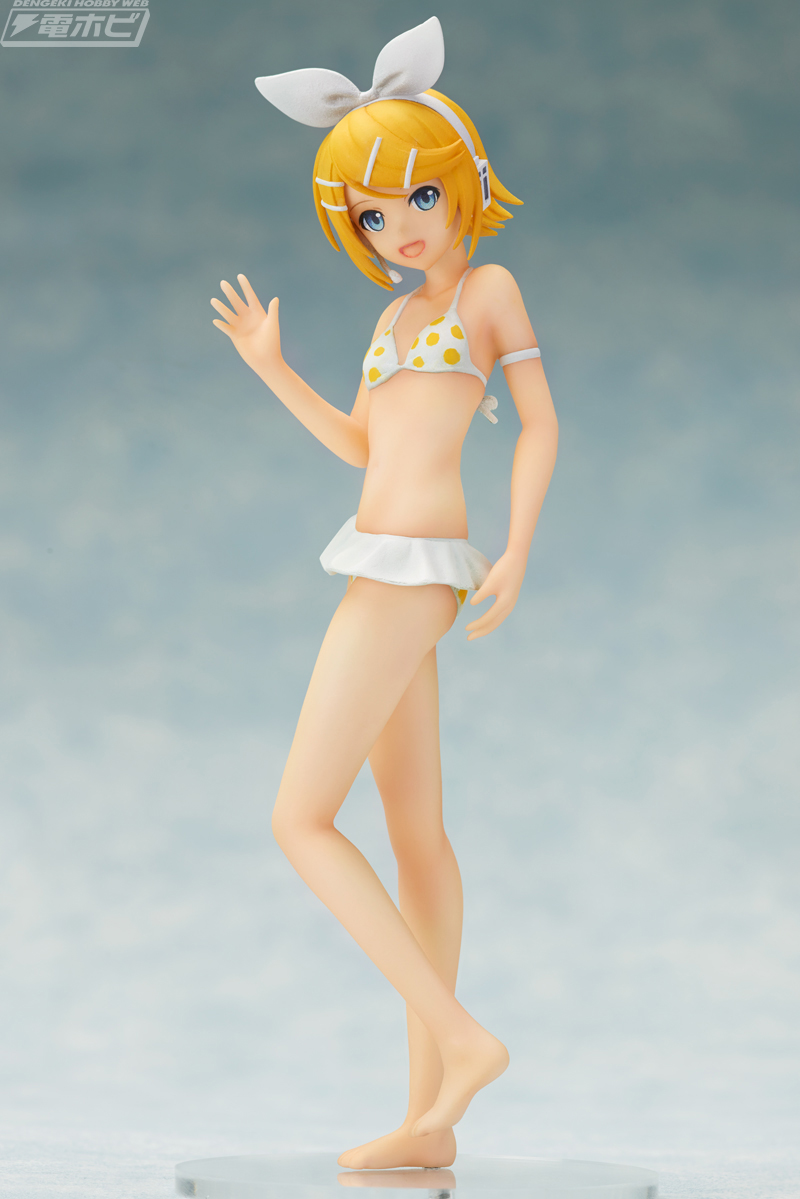 鏡音リン、鏡音レンが爽やかな水着姿でFREEingから立体化！ | 電撃