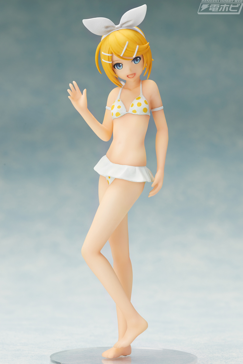 鏡音リン、鏡音レンが爽やかな水着姿でFREEingから立体化！ | 電撃