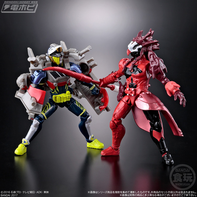 食玩「装動」で最強培養！「グラファイトバグスター」3種セットと