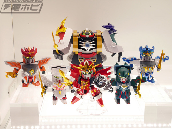 SDガンダム外伝』機甲神5体セットがエルガイヤーとともにAKIBA