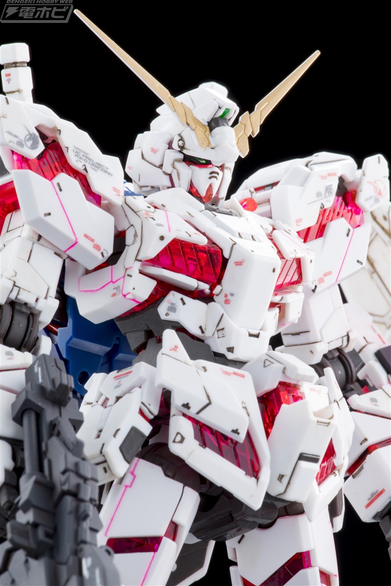 ガンプラ作例】「RG 1/144 ユニコーンガンダム」を成形色フィニッシュ