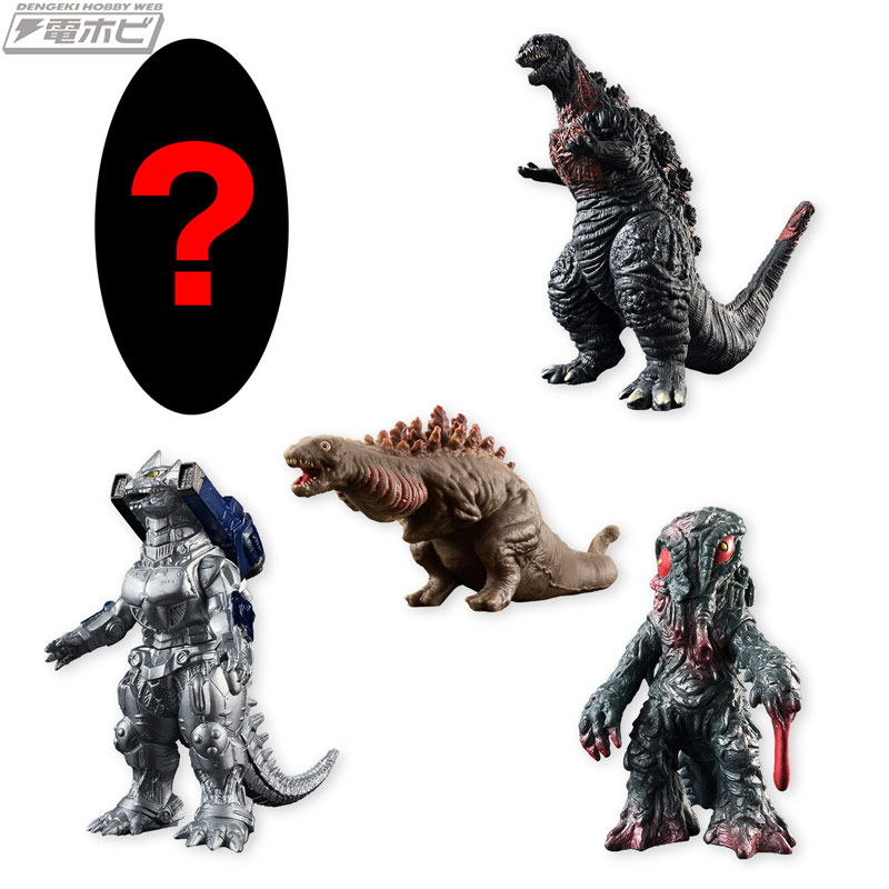 ゴジラ』怪獣がバンダイの食玩フィギュアになって進撃開始！ | 電撃