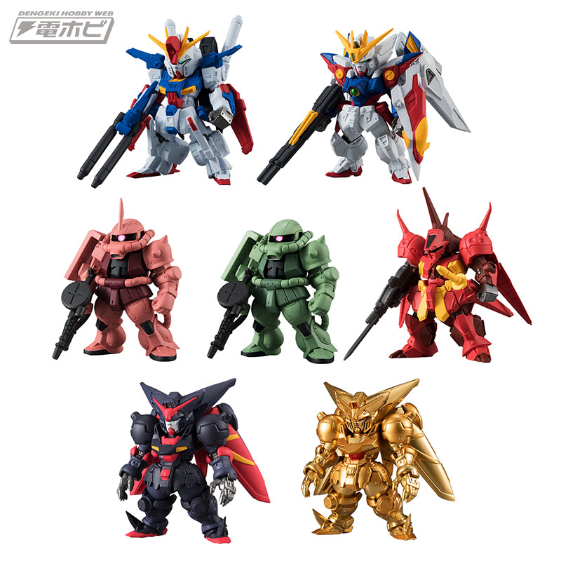 食玩「FW GUNDAM CONVERGE」の最新弾「#09」にダブルゼータ参戦！造形