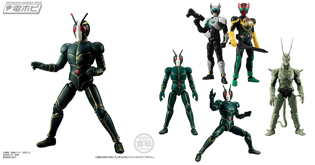 手のひらサイズの可動食玩「SHODO仮面ライダーVS」シリーズ第7弾！劇場