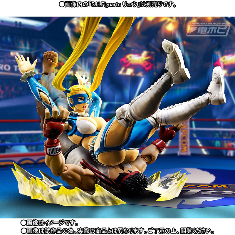 ストリートファイターV』レインボー・ミカが「S.H.Figuarts」シリーズ