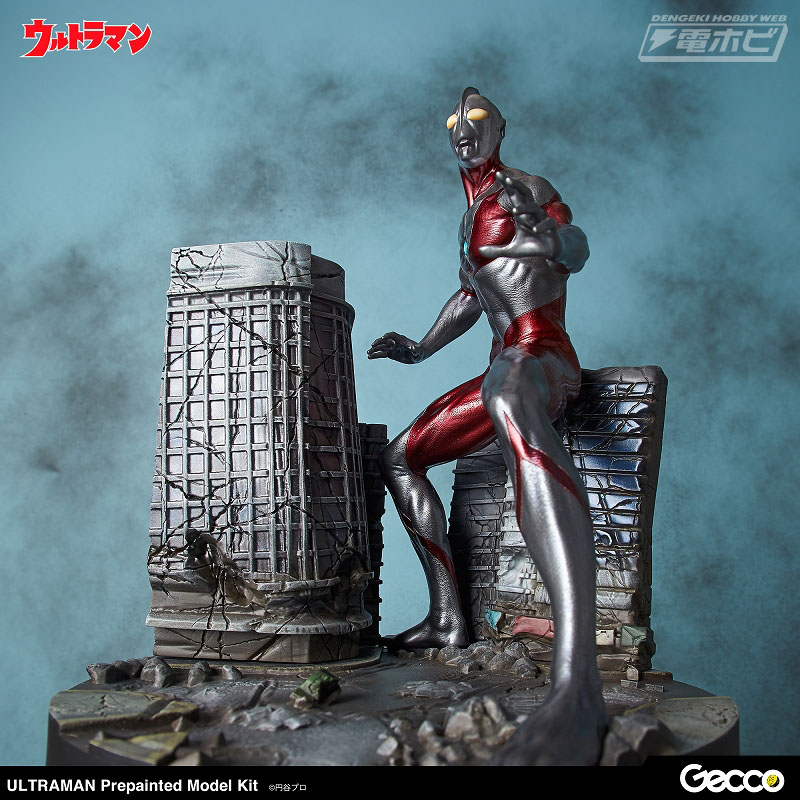 ウルトラマン」を驚きの新解釈で彩色済みガレージキットとして
