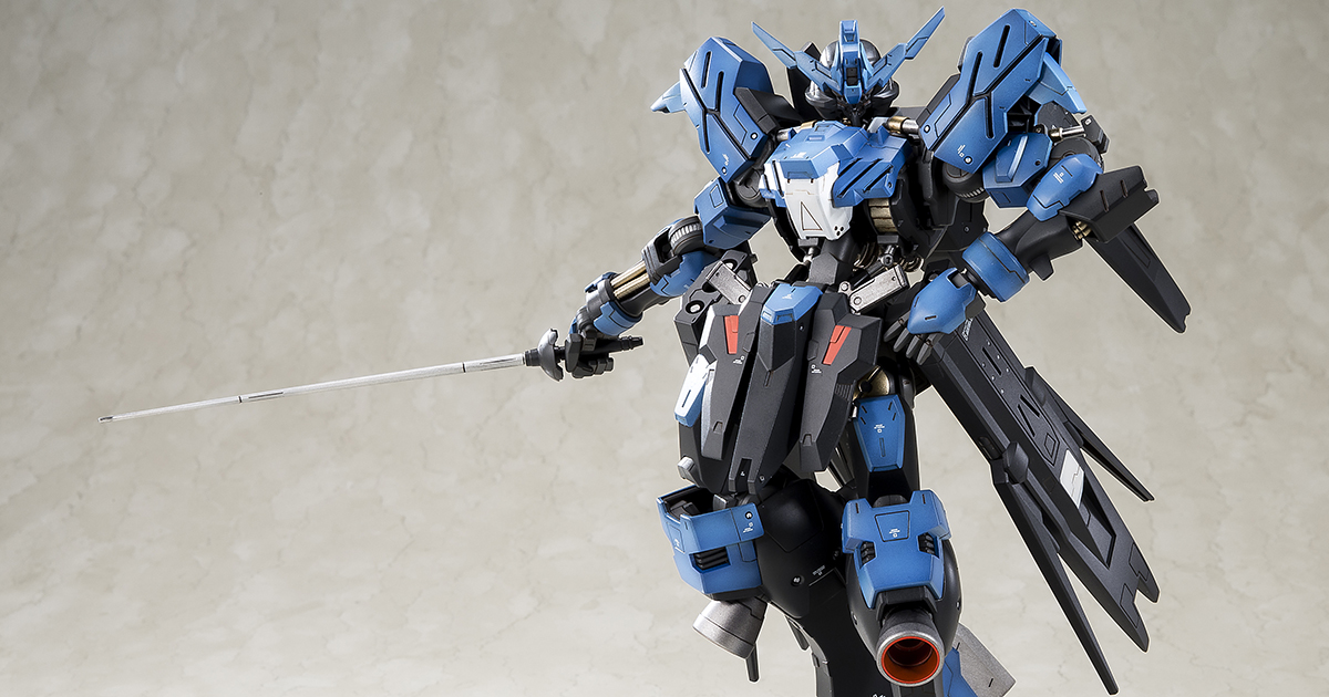 ガンプラ作例【1/100 フルメカニクス ガンダムヴィダール】を人首猛が