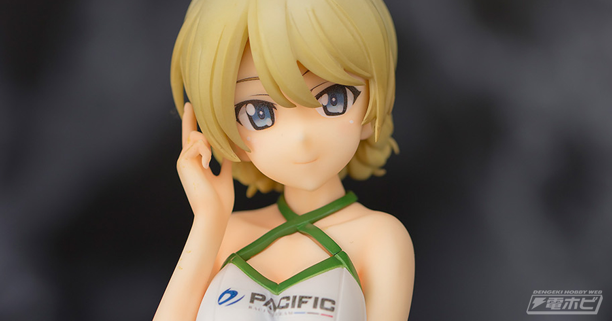 ガルパン』ダージリンがPACIFIC RACING TEAMとのコラボレースクイーン