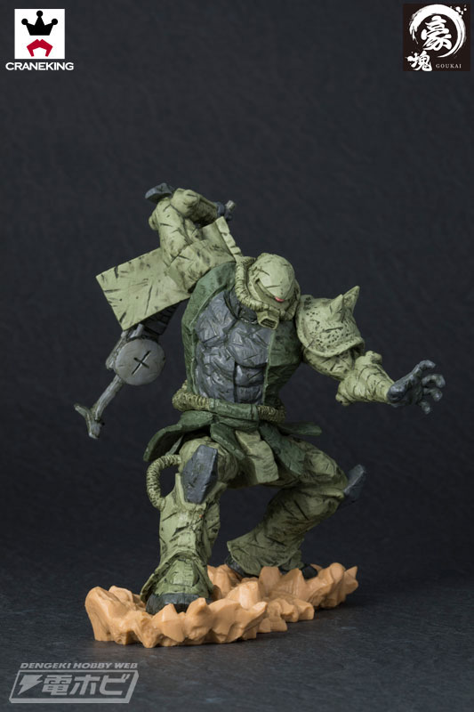 豪快！いや、豪塊!!鬼気迫る迫力の「ザク」がバンプレストプライズの