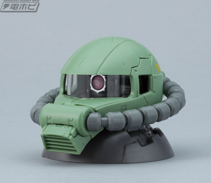 ザクヘッド”第3弾を製品サンプル＆特製オリジナルシールで速攻レビュー