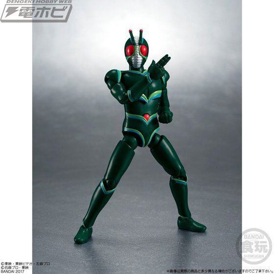 食玩「SHODO仮面ライダーVS」に仮面ライダーシンとJが登場！ショッカー