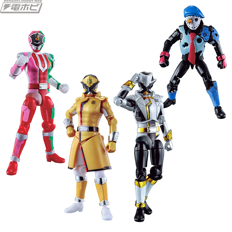 食玩アクションフィギュア「快盗戦隊ルパンレンジャーVS警察戦隊パト