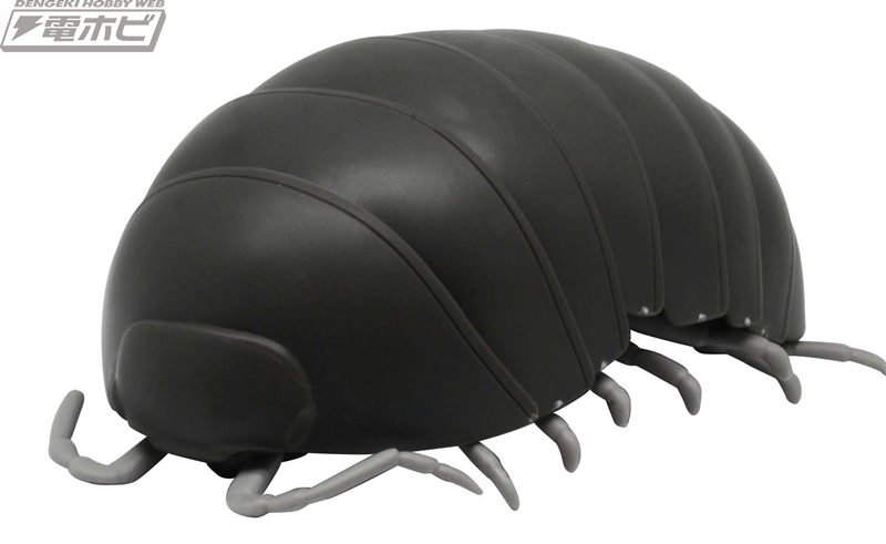 世界初！10倍サイズのリアルすぎる「ダンゴムシ」がカプセルトイ化！2