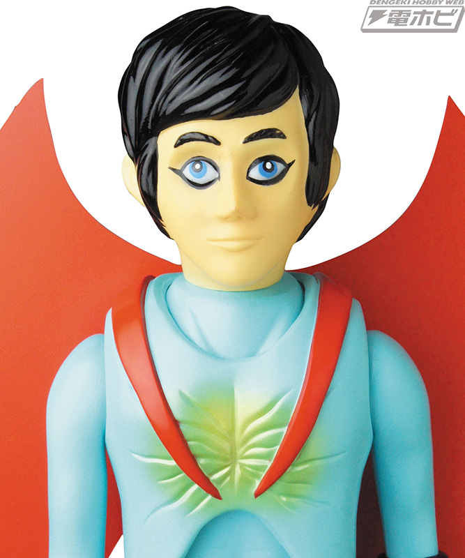 SHELTERBANKデザインの最新型デビルマンをビッグサイズソフビモデルで