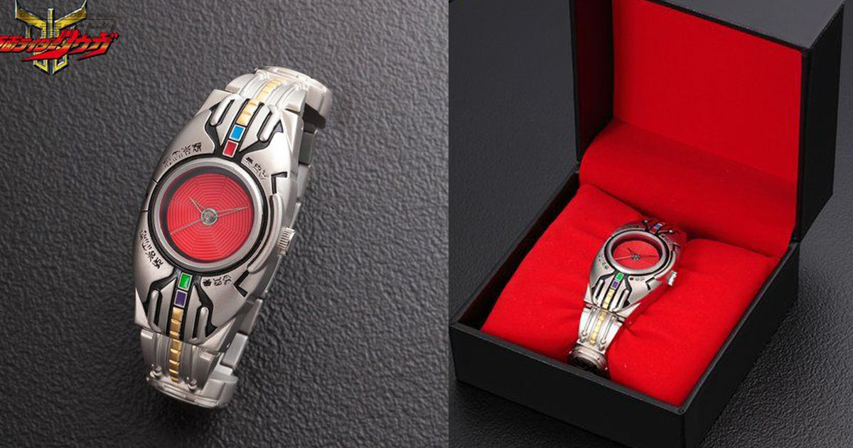 仮面ライダークウガ』変身ベルト・アークルを模した腕時計が予約開始