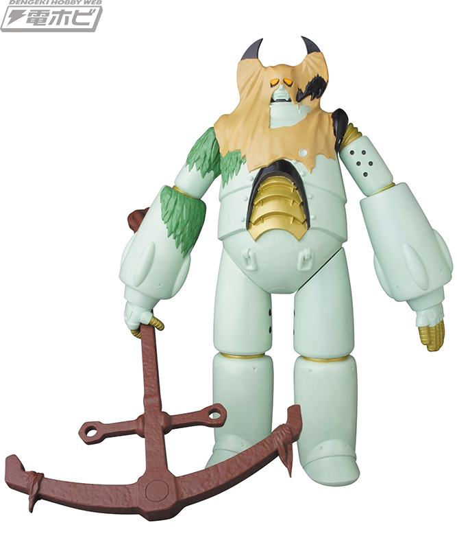 OVA『ジャイアントロボ』から、戴宗×衝撃のアルベルトがソフビ人形に