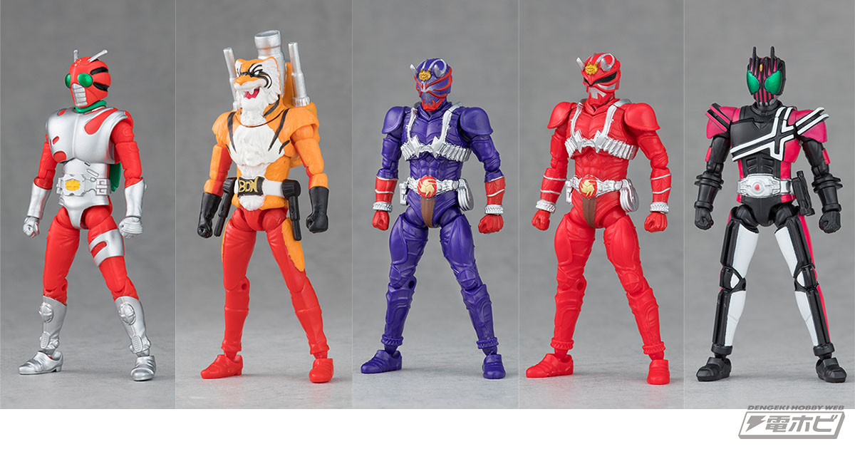 仮面ライダーZX、タイガーロイド、ディケイドに加え、コアファン必携の