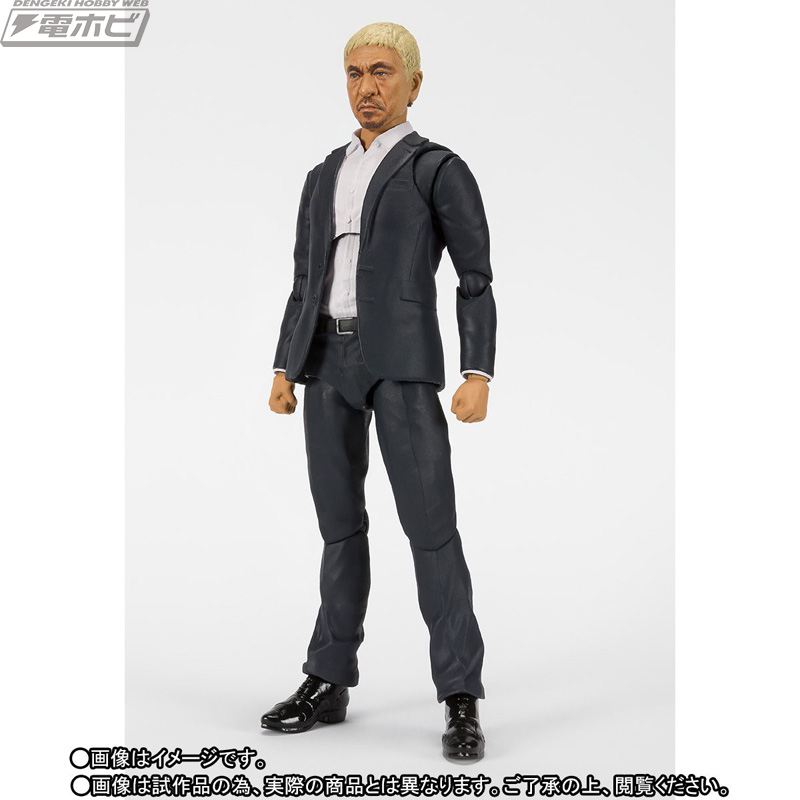 ダウンタウン」松本人志さんと浜田雅功さんが可動フィギュアS.H.