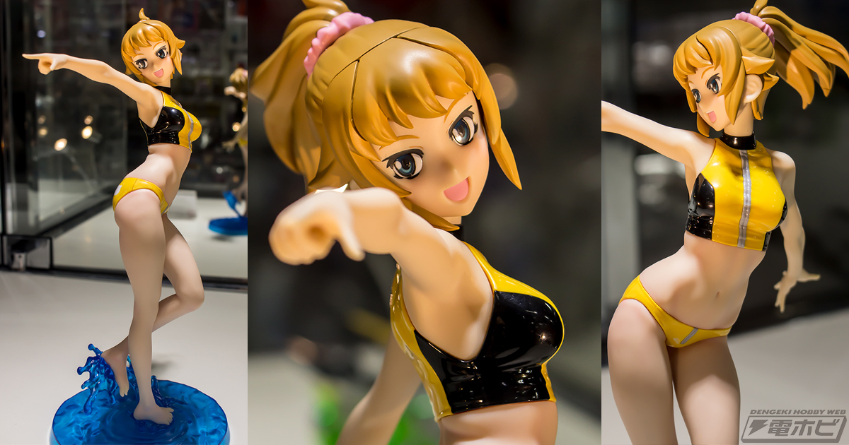 話題の『ガンダム』美少女「ホシノ・フミナ」が早くも展示！「Figure