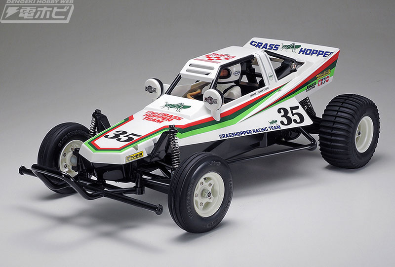 80年代の人気RCバギーがコミカルに変身！電動RCカー「コミカル グラス