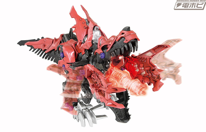 リアルムービングキット「ゾイドワイルド」よりライトギミック搭載の