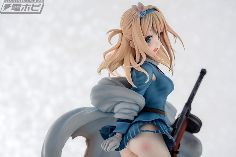 服が破れて大ピンチ!!『ドールズフロントライン』スオミ KP-31が大胆