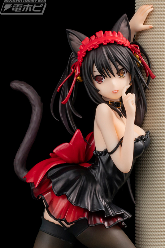 挑発的な表情がセクシー！『デート・ア・ライブIII』黒猫バージョンと