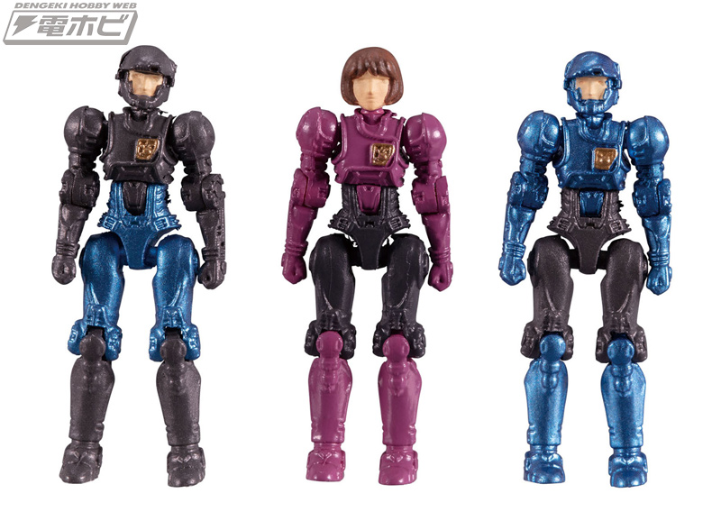 3機のメカが集合合体！ダイアクロン女性隊員専用機、ストライク