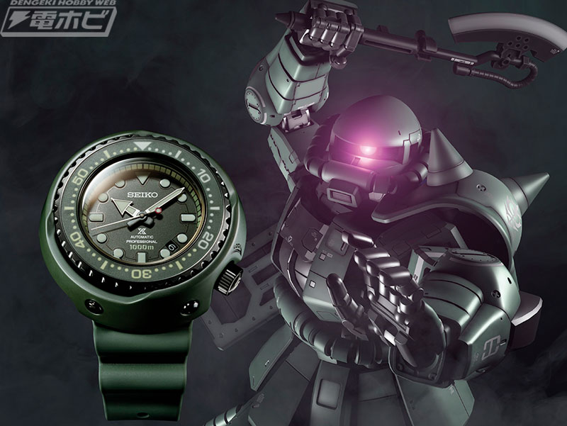 機動戦士ガンダム』40周年を記念した数量限定モデルの腕時計がセイコー