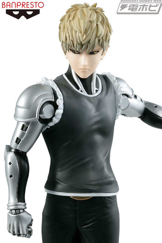 ワンパンマン』より戦闘に臨むジェノスをプライズフィギュア化