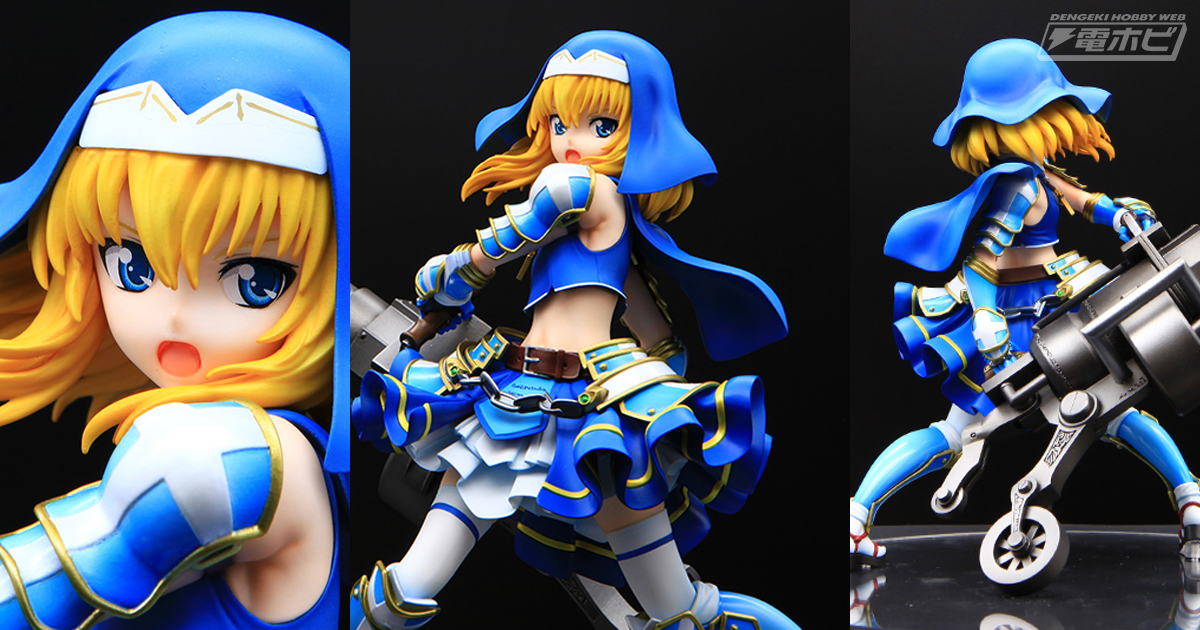 自慢の大砲やシスター風の衣装も細部まで再現した『戦国乙女』大友