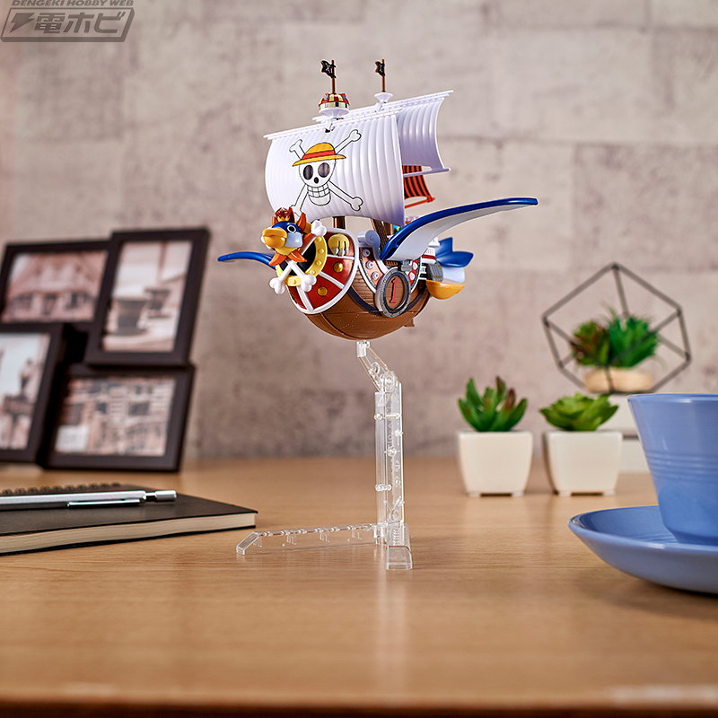 フライングモデルとなったサウザンド・サニー号が、BANDAI SPIRITS