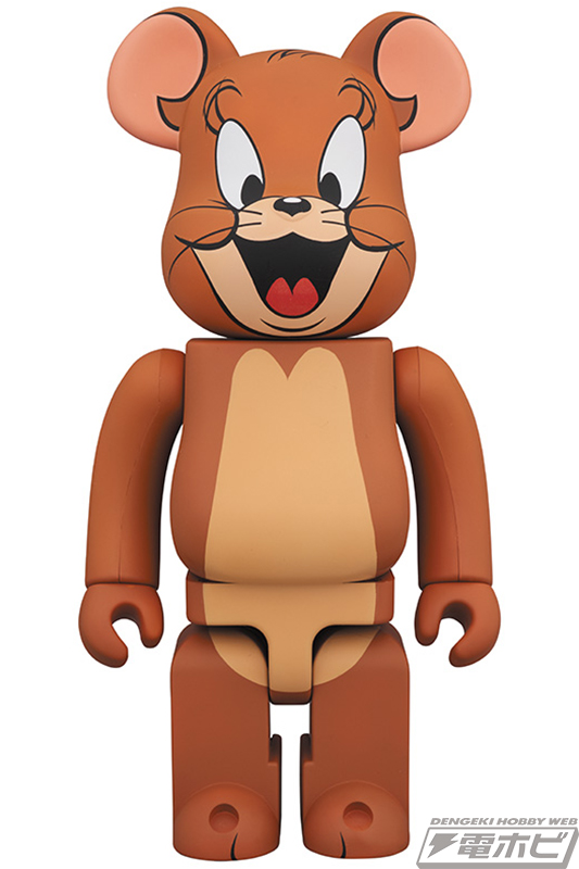 400％サイズのBE@RBRICKになったトムとジェリーをそろえて仲良くケンカ