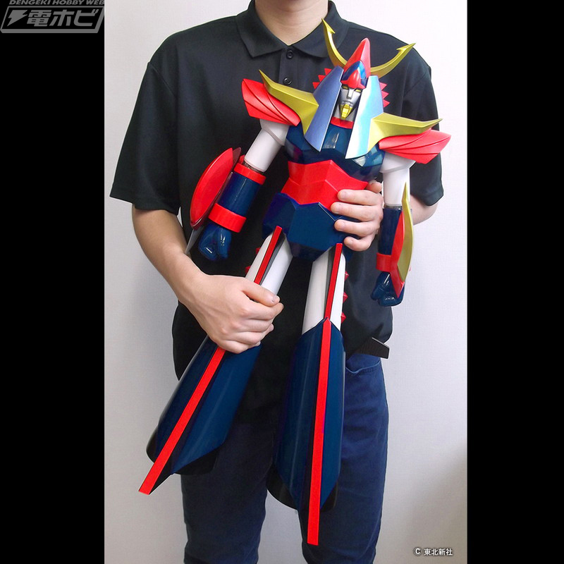 勇者ライディーン』が全高約65センチのソフビフィギュアに！プレミアム