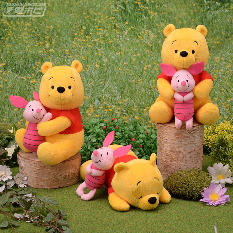 くまのプーさん』セガプライズから3種のぬいぐるみが登場！ピグレット