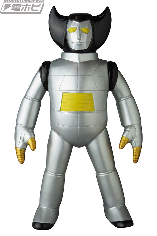 バビル2世』ポセイドンが新たなカラーリングでソフビ人形