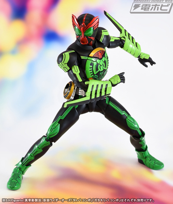 S.H.Figuarts（真骨彫製法）仮面ライダーオーズ ガタキリバコンボ」8月