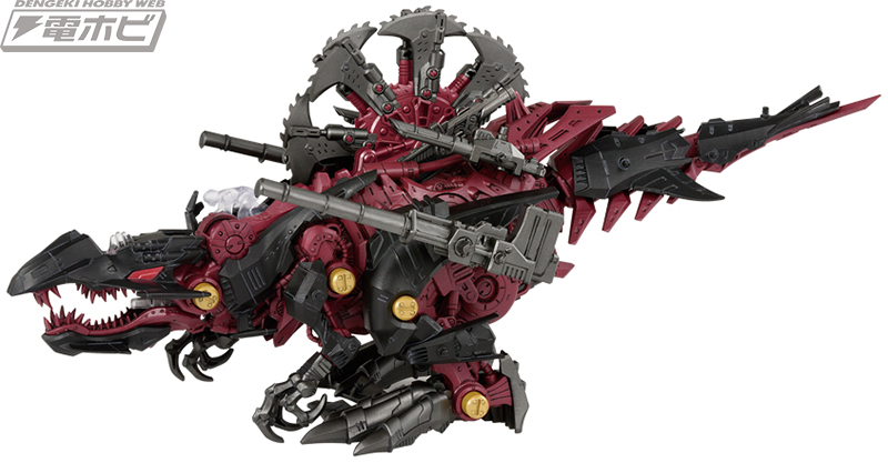 ゾイドワイルド』シリーズに“凶悪”「ZW33 ジェノスピノ」と“白銀の幻影