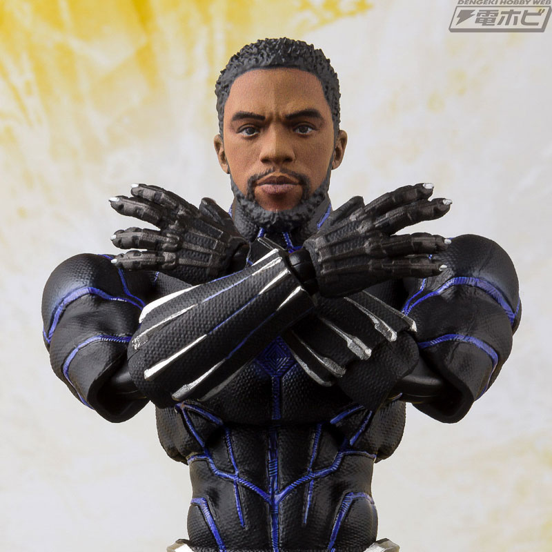 ティ・チャラの素面も魂のデジタル彩色で完全再現！『アベンジャーズ